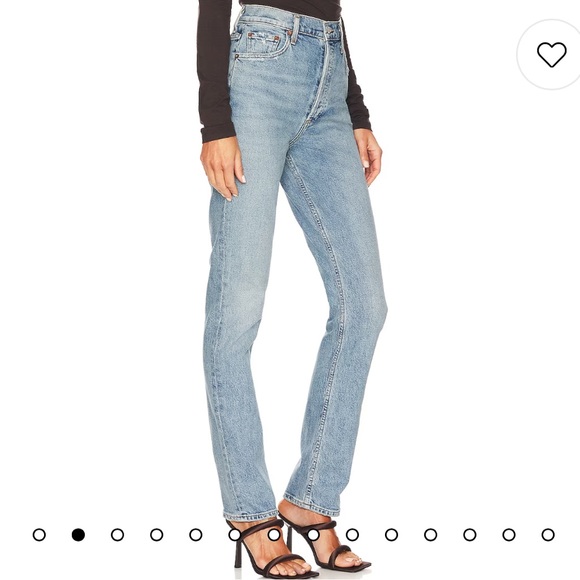 Agolde high rise freya jeans - Picture 2 of 6